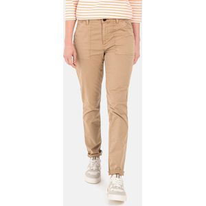 camel active Straight fit worker chino - Maat womenswear-26/30 - Biscuit