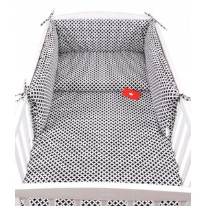 BabyLux Kinderbedlakenset 4-delig 100x135cm Katoen