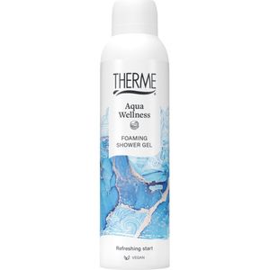 Therme - Aqua Wellness - Schuimende Douchegel - Verfrissend - Verzorgend - 200ml - 1 stuk