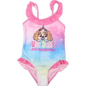 Badpak Meisjes Paw patrol Skye Maat 92/98