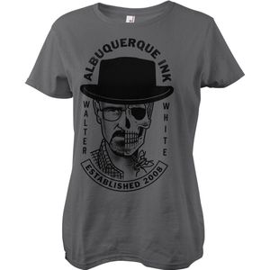 Breaking Bad Damen T-Shirt Albuquerque Ink Girly Tee SP-5-BB024-H73-17 DarkGrey-S