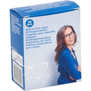 Brillen poetsdoekjes 30 stuks