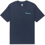 Element Post Nap T-shirt Met Korte Mouwen Blauw S Man