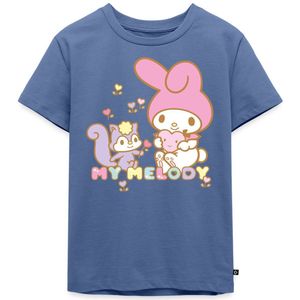 My Melody Plukt Hartbloemen Met Risu Premium T Shirt Kinderen