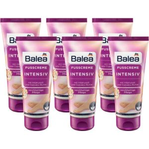 Balea Voetcrème Intensive - VOORDEELVERPAKKING - 6x 100ml | Intensieve voetverzorging