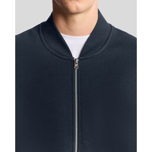 Lyle & Scott - Half Raglan Mouw Jersey Bomber - Marineblauw - Jack