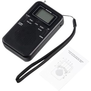 Draagbare Mini Radio - Zeer Gevoelig Transistormodel voor Duidelijke Uitzendingen, Perfect voor Buitenactiviteiten