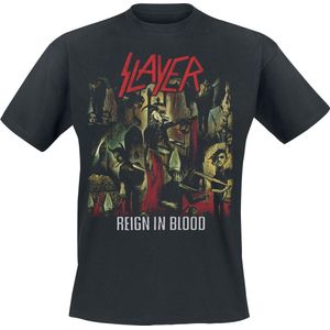 Slayer Reign In Blood Heren T-shirt - zwart - S