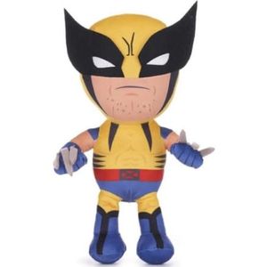 Wolverine Marvel Pluche Knuffel 32 cm {Superheld Avengers Endgame Plush Toy | Speelgoed knuffelpop voor kinderen jongens meisjes - Spiderman, Hulk, Captain America, Iron Man, Thor, Deadpool}