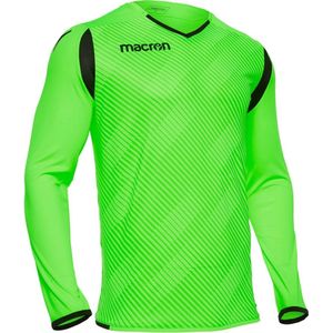 Macron Hercules Keepershirt Lange Mouw Heren - Fluo Groen / Zwart | Maat: XL