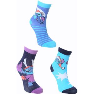 3 Paar Sokken Disney Stitch - cadeau - kerst - maat 23/26