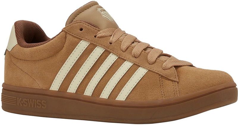 K-SWISS Court Tiebreak II SDE - Leren Herenschoenen - Bruin