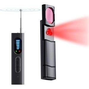 Nieuwe modellen voor 2025 Verborgen Camera Detector Hidden Camera Detector Spy Camera Detector Portable Bug RF Detector Device for Gps Tracker Wireless Listening Device Hidden Camera Finder in Hotel Office Bathroom 6 Levels Sensitivity