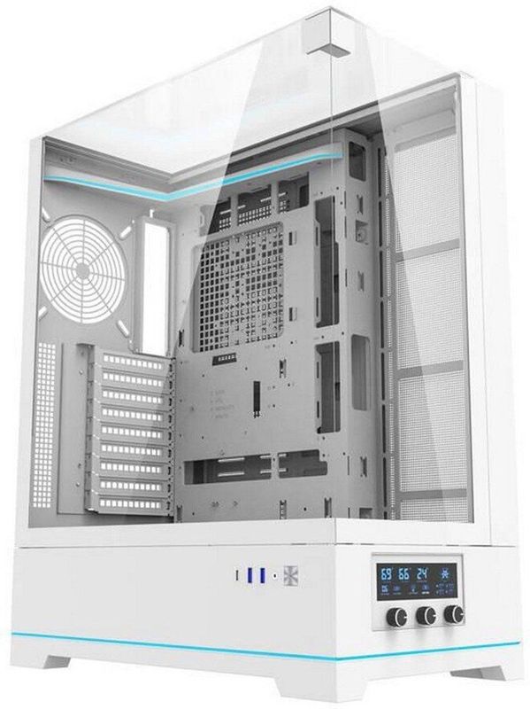 Darkflash - DY450L - PC Behuizing - Zwart - ATX