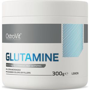 OstroVit - Glutamine - 300 g - lemon smaak - L-glutamine supplementen - Pure samenstelling