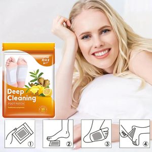 Detox-Patches voor Voeten - Gember - 10 Stuks