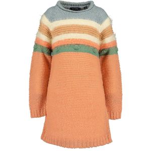 Blue Seven -Meisjes gebreide jurk-Melon