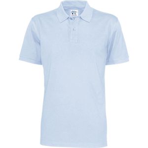 Cottover POLO PIQUE MAN - GOTS GECERTIFICEERD 141006 - Lichtblauw - 4XL