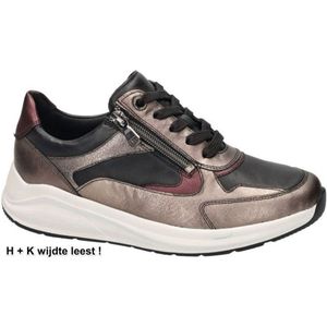 Solidus -Dames - metallic - sneakers - maat 37.5