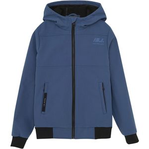 Indian Blue Jeans Zomer softshell jas jongens - blauw - capuchon