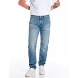 Replay - Slim-fit Jeans - Blauw - 100% Katoen