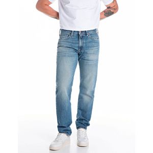 Replay - Slim-fit Jeans - Blauw - 100% Katoen