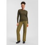 Design - Bikini - Gestreept - Jersey - Ronde Hals - Lange Mouw