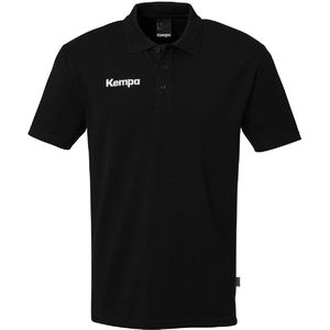 Kempa Kinder Classic Polo Shirt 2005154 Schwarz-128