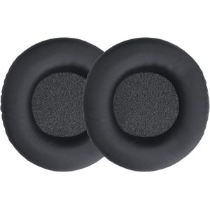 Oorkussens voor koptelefoons - Vervangende Earpads - Kunstleer en Schuim in Zwart