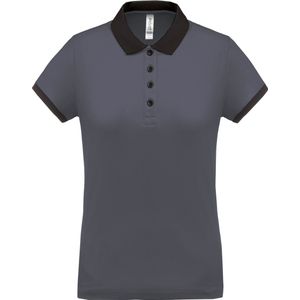 Proact - Sportpolo - Sporty Grey/Black - Korte Mouwen