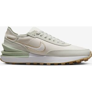 Nike Waffle One SE Sneakers - Creme/Beige - Maat 35.5 - Dames