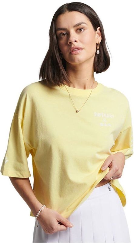 Superdry - Code Core - Sport T-shirt - Oversized Pasvorm