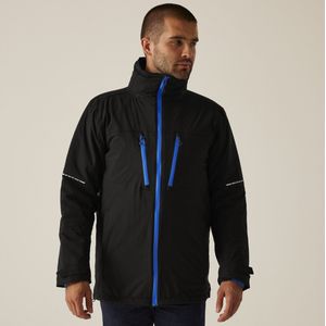 Regatta - X-Pro Evader III - 3in1 Jacket - Zwart/Oxford Blauw - Waterdicht, Isotex 10.000, 100% Polyester