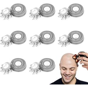 Vervangende Scheerhoofd Bladen voor Elektrische Scheerapparaten - Set van 8 Stuks