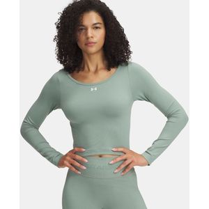Under Armour - Vanish Seamless Long Sleeve Top - Silica Green - Polyester