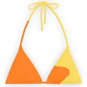 Sea'sons Official - Kleurveranderend - Triangle Bikini Top - Oranje-Rood - L