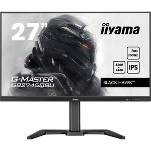 iiyama G-Master Black Hawk GB2745QSU-B2 - LED-monitor - 27"" IPS - 2560 x 1440 WQHD - 100Hz - 300 cd/m² - 1300:1