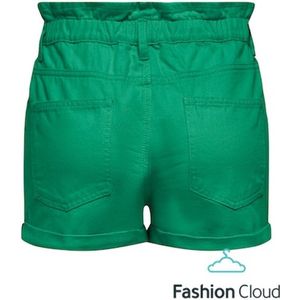 Only Cuba Paperbag Color Shorts Simply Green GROEN XS