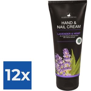 Herbamedicus Handcrème  Lavendel - Voordeelverpakking 12 stuks