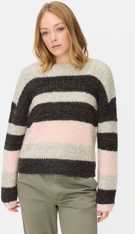 camel active - Gebreide Trui - Kaviaar - Boxy Fit