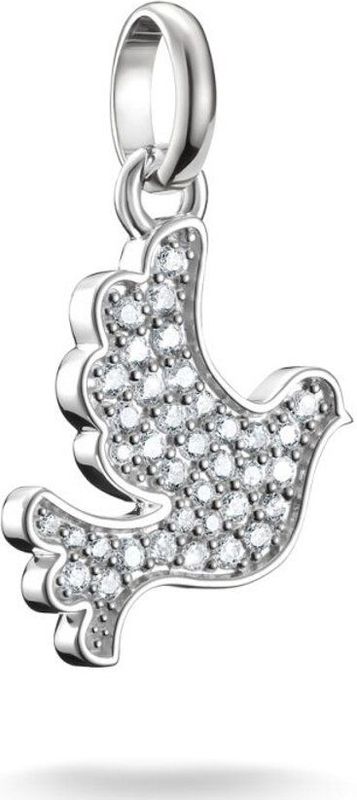 Thomas Sabo - CC1267-051-14 - Charm-hanger - Wit - Charm Club