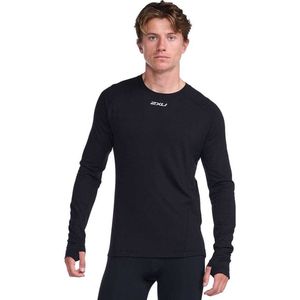 2xu - Ignition Base Layer - T-shirt - Zwart - Lange Mouwen