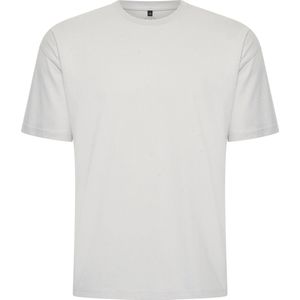 Mario Russo Oversized T-shirt - T-shirts Heren - Katoen - M - Lichtgrijs
