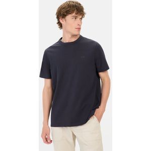 camel active - Organisch T-shirt - Marineblauw - 100% Katoen