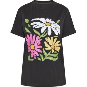 Usha - Fashion Look Collection - Shirt - Gemengde Kleuren - Normale Pasvorm - Kwartmouw