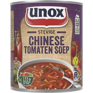 Unox | Stevige Chinese tomaat | Blik 6 x 0,8 liter