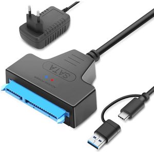 SATA naar USB-adapter voor externe en interne harde schijven - 2,5 & 3,5 inch SSD/HDD
