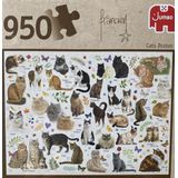 Jumbo Premium Collection Puzzel Francien Cat's Poster - Legpuzzel - 950 stukjes