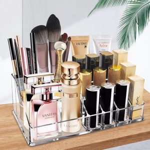 Makeup Organizer - Cosmetische Opbergdoos - 16 Secties - Doorzichtig