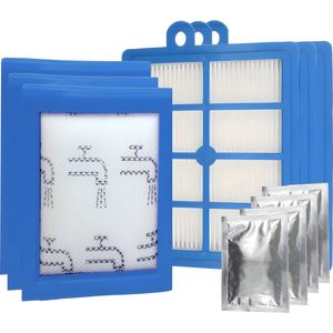 Filter set geschikt voor AEG UltraCaptic, LX9-1, LX9-2 - HEPA en schuim/spons motor filter - met geurzakjes - Vervanging onderdeel AUSK10 AEF 137